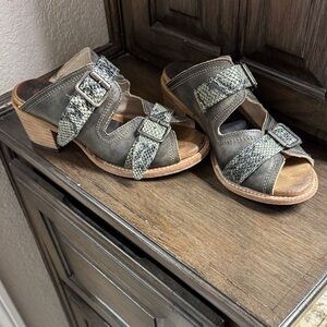 Freebird Women’s Caprice Leather Block Heel Sandal